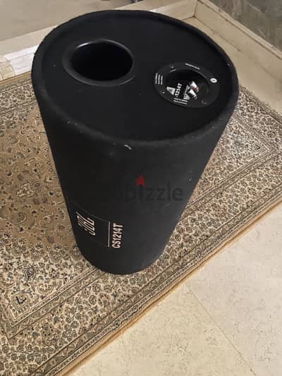 Original JBL CS1214T bass tube + symphony sy-400a2 amplifier complete
