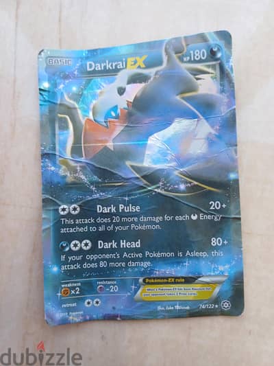 pokemon card original (darkaiEX)