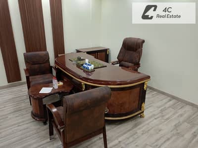 Under market price Office for sale 104 m fully finished ready to move very prime location landscape view in Trivium, Direct North 90, New Cairo