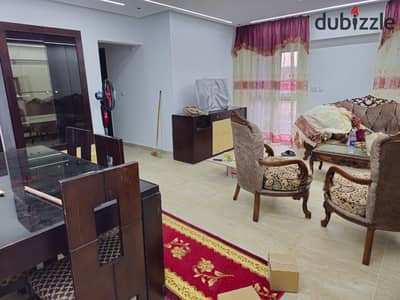 شقه للإيجار مفروشه سكن مصر التجمع الثالث قرب الجامعة الألمانية ومحطة الاتوبيس والنوادي