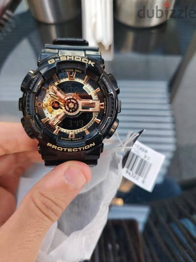 Casio G-Shock Watch GA-110 Gold NEW