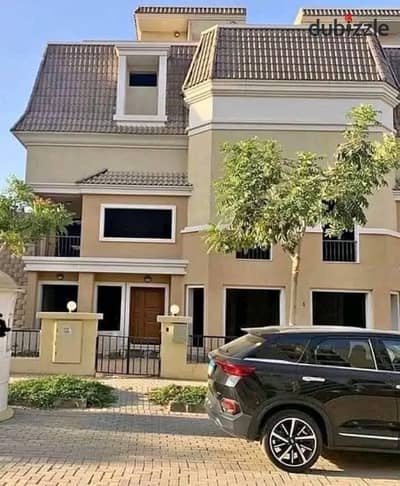 Independent villa at half price in the compound in front of Open Air Mall Madinaty with a very distinctive layout