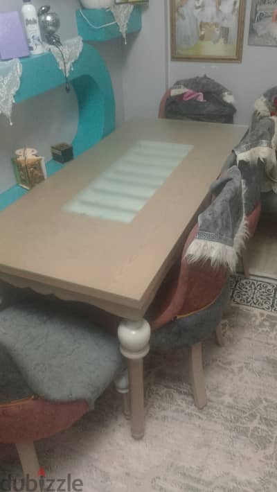 سفره ٦كراسي بالاناره