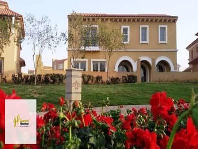 فيلا  كورنر كلاسيكية مستقلة للبيع في هايد بارك، القاهرة الجديدة، بإطلالة على المسبح موقع مميز