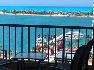 بورتو مارينا شاليه للايجار مارينا 3 ع البحر مباشر  Porto Marina