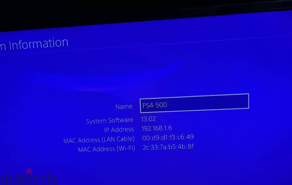 Play station 4 fat 500 1