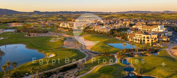 Exclusive on 18 Hole golf course- Lowest 2 two bedroom Chalet for sale at Wadi Yemm- Modon Ras El Hekma Coastal City -Highest ROI in  North coast