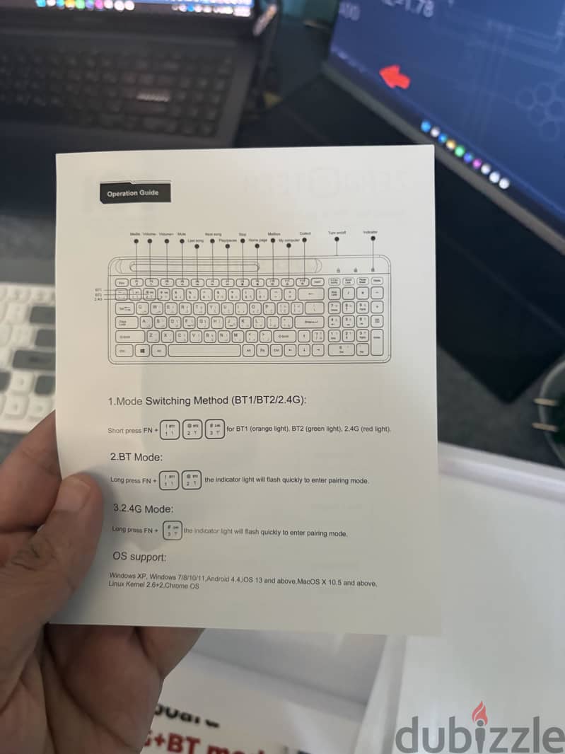 Wireless keyboard zero tech  (ZPCK-WLLWK) 5