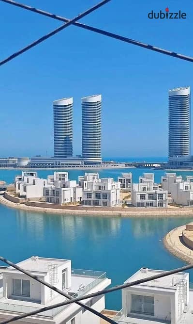 شاليه للبيع غرفتين ارضي بجاردن متشطب بالكامل بالتقسيط على 9 سنين استلام خلال شهور في العلمين من سيتي ايدج | city edge في مزارين دايركت على البحر