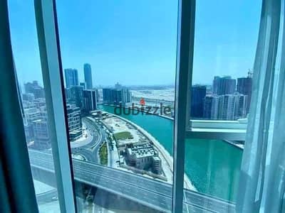 At a very special price, an apartment ready for living with a panoramic view in the Alamein Towers, ultra-super luxury finishing