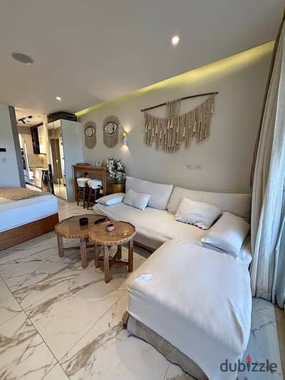شاليه علي البحر دايركت في هاسيندا - Hacienda متشطب بالتكييفات بأقل سعر في السوق - لقطه