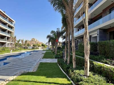 شقة للبيع استلام فوري في باتيو أورو | Patio Oro  متشطبة بالكامل بتشطيب مميز وفيو رائع على اللاجون واللاندسكيب