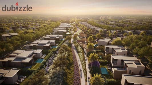 Premuim Fully Finished Apartment with AC's Overlooking the Landscape for Sale with Installments Over 10 Years