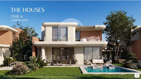 PREMIUM CHALET FULLY FINISHED FOR SALE DIRECT LAGOON JUST 2 UNITS PER BUIDING WITH 5% DOWN PAYMENT IN RAS ELHEKMA NORTH COAST