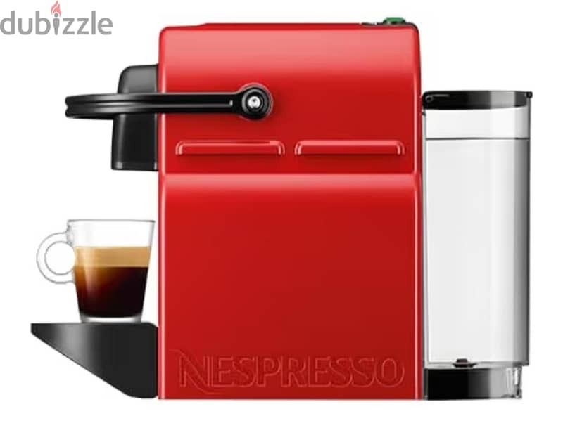 Nespresso Inissia Coffee Machine Red 2
