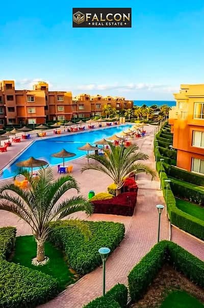 شاليه VIP جاهز للاستلام والمعاينه , خطوات للبحر استلام فوري متشطب ( High End ) تقسيط حتي 7 سنين ماليبو العين السخنه Malibu, Ain Sokhna.