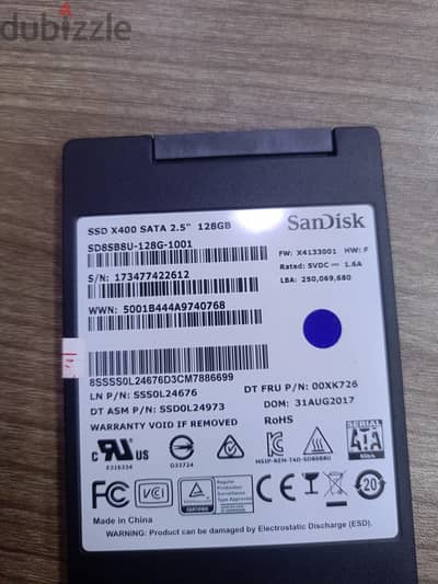 ssd 128اورجينال استيراد اتحاد اوروبي