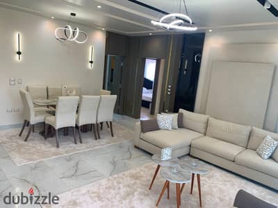 شقة مفروشه بالكامل للايجار ١٤٤ متر غرفتين جاهزه للسكن في ليك فيو ريزدنس القاهره الجديده lake view new cairo