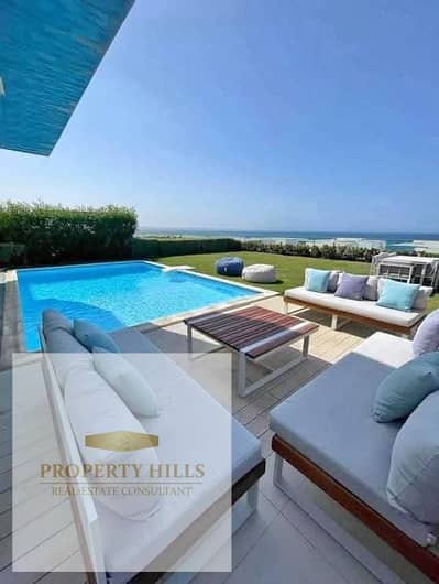 Fully Finished Villa with Direct Sea & Lagoon Views for Sale in Direction White, North Coast