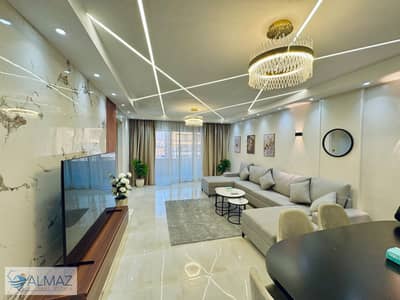 Furnished 190 sqm apartment for rent in The Square Compound in New Cairo, near Mohamed Naguib Axis and 90th Street Axis.