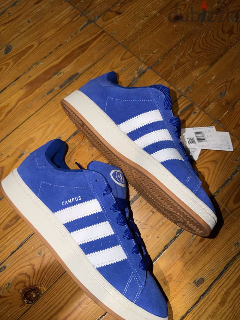 Original Adidas Campus Blue/White 1