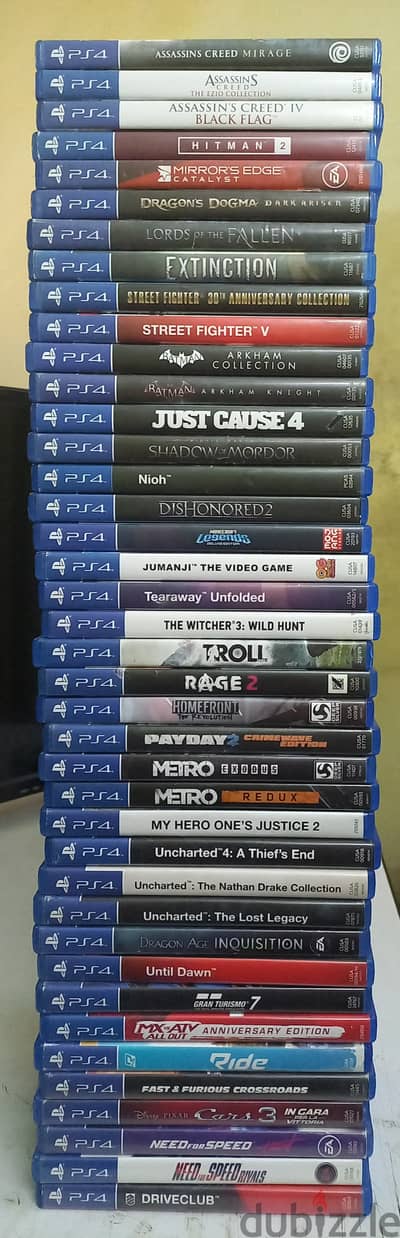 الاعاب اسطوانات PlayStation 4
