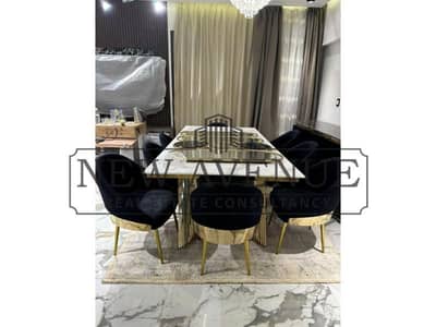 fully furnished Ground apartment with big garden ready yo move in district 5  with all appliances and ac's and kitchen - New cairo
