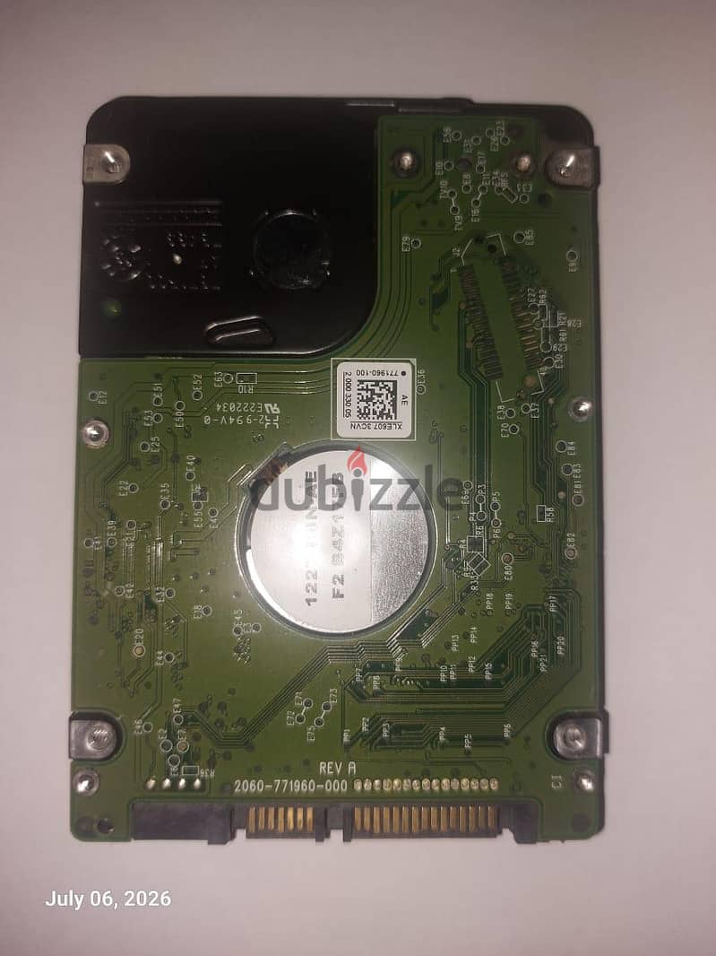 Western Digital HDD 2.5 1 Tb هارد لابتوب 1 تيرا + راكه 16
