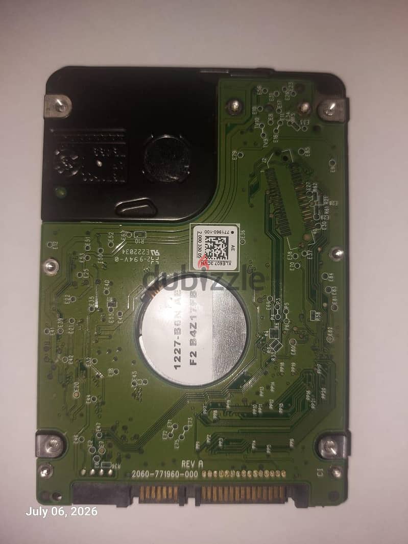 Western Digital HDD 2.5 1 Tb هارد لابتوب 1 تيرا + راكه 15