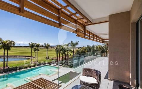 Golf View Standalone Villa for Sale, Steps to the Sea, Best Red Sea Beach, Fully Finished, Luxury Finishing, Flexible Installments Up to 8 Years