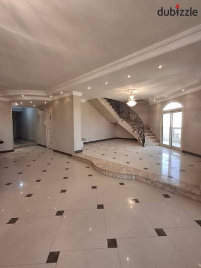 Luxury Penthouse Apartment in the Wireless Division directly facing Al-Nasr Street – Elegant Building (7 Floors / Each Floor One Apartment) 365m + Roof Area of 120m Internal Staircase Ultra Super Lux Finishing North – Unobstructed Corner + Share in the Garage and Land