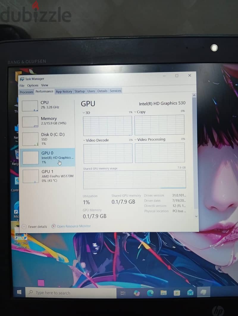 HP ZBook G3 2