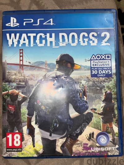 watch dogs2 Ps4 original disc
