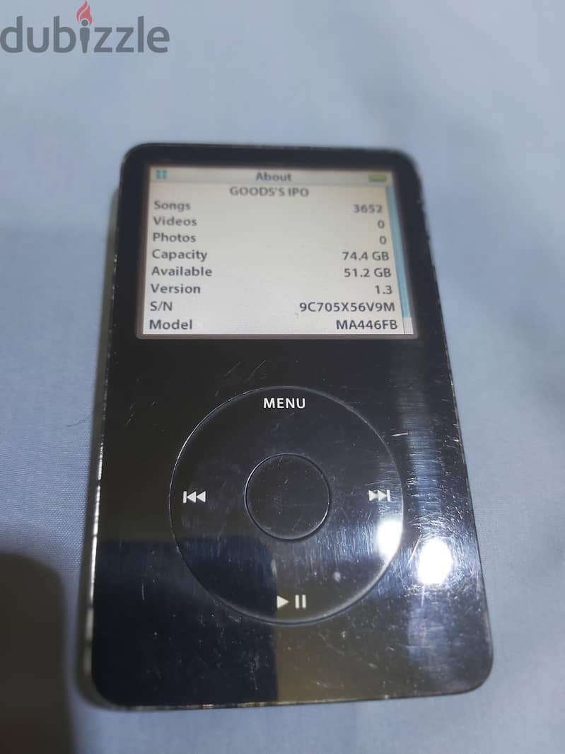 ipod classic 80gb 7