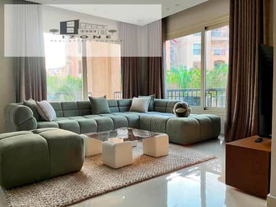 أفضل سعر شقة بحديقة مفروشة بالكامل للإيجار في ستون ريزيدنس Stone Residence القاهرة الجديدة New Cairo 220 متر + حديقة 190 متر