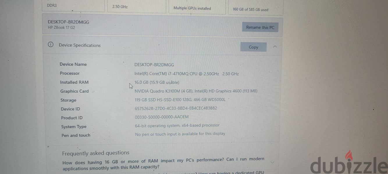 laptop gen 2 (HP) 7