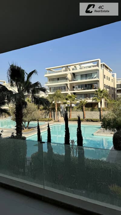 شقة أرضي بحديقة للبيع  استلام فورى بأقل من سعر السوق  + 45 م²  حديقة   Lake View Residence  فرصة استثمارية مميزة في القاهرة الجديدة
