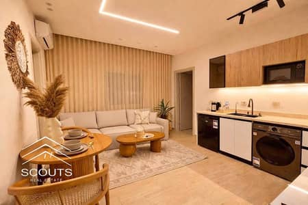 Last Ground Floor Studio with Garden for Sale in Talala New Heliopolis | Ultra Super Lux | Opposite Madinaty | Next to SODIC East