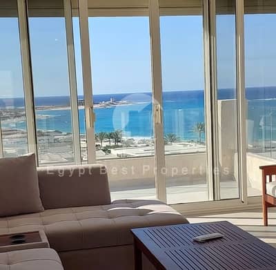 Ready To Deliver In 2027 Lagoon Front Chalet With Full Sea View With 5% DownPayment At Cali Coast , Ras Elhekma North Coast