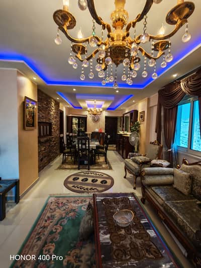 Apartment for sale corner Al-Marioutiya Faisal Main 200m personal finishing