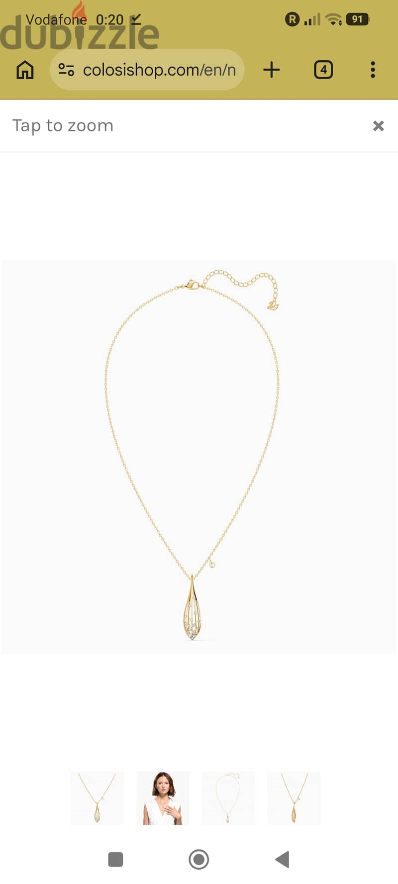 Swarovski necklace 4