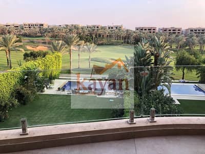شقه الايجار باطلاله علي جولف في قطامية ديونز