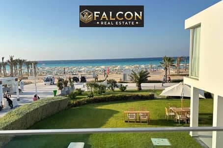 Seafront villa with panoramic views in Gaia Ras El Hekma, offering a stunning view and installments up to 8 years. An investment opportunity next to S