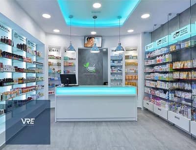 Exclusive Pharmacy, 89 sq m, Ground Floor, Prime Location, Fifth Settlement - Immediate Delivery - Direct from Owner