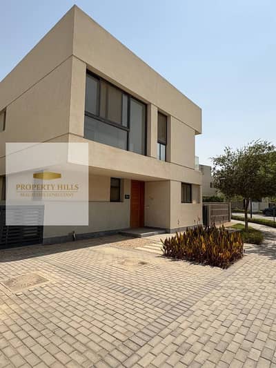 Corner villa for sale with cash discount in Al-Shorouk from Al-Borg Compound ready for inspection near the British University