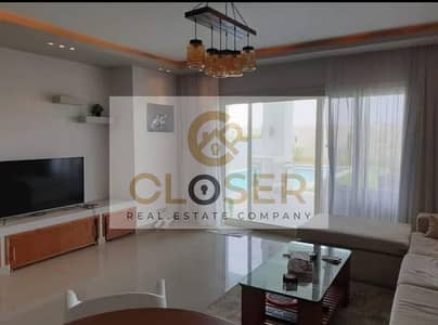احجز شاليه متشطب+ACs بأقل سعر ع البحر مباشره بقريه هاسيندا وترز الساحل الشمالي
