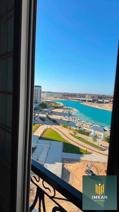 apartment lagoon view ready to move at latin district new alamein