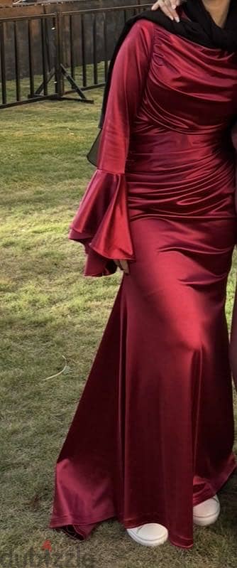 Red dress
