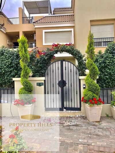 Villa for sale in Sarai Compound, located near Madinaty. You can view it anytime with a 50% discount on its price.