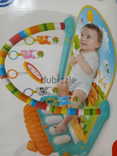 سجاده لعب بيبى baby mat baby kick  play piano gym
